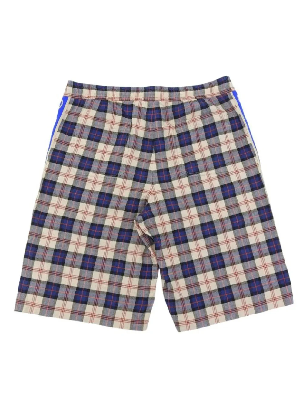 Gucci Cotton Linen Interlocking Side Line Shorts Multi 50